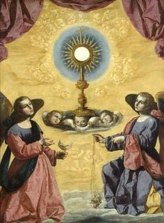 AJesusporMaria5's tweet photo. Santísima Eucaristía, te adoramos.
Don inefable del Padre, te adoramos.
Signo de amor supremo del Hijo, te adoramos.
Prodigio de caridad del Espíritu Santo, te adoramos. https://t.co/igHNRNCujz