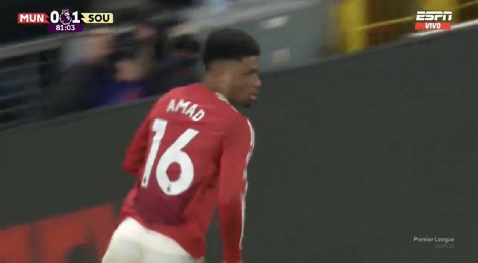 DiallotistaUy's tweet photo. GOOOOOOOOOOOOL 

MI HOMBRE AMAD

👹MUN 1-1 SOU🌳

#MUFC | #MNUSOU https://t.co/65sDvwDYCW