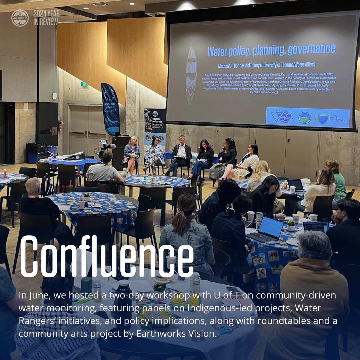 water_rangers's tweet photo. It's here -- our annual review! 2024 was a great year for leading growth in community based water monitoring. Starting off with some fin-tastic highlights from our community initiatives, over 9,000 people were trained in water testing! 🐟 Full report at https://t.co/r5mHiK0TSY https://t.co/Wp8xU4yg0F