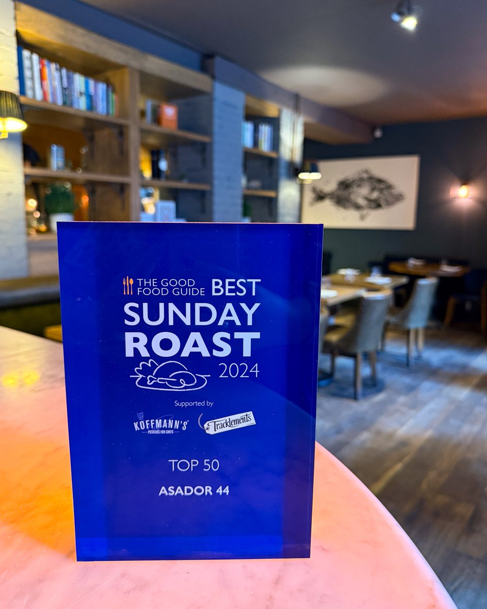 The Good Food Guide named our Sunday roast as one of the top 50 in the UK! 👏

Sharing mains and sides, with a fantastic selection of drinks to choose from and a buzzing atmosphere 🔥

When are you booking yours?