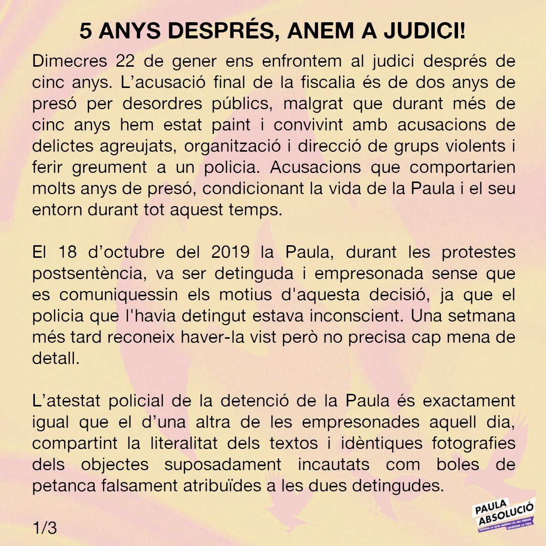 PAULA ABSOLUCIÓ tweet media