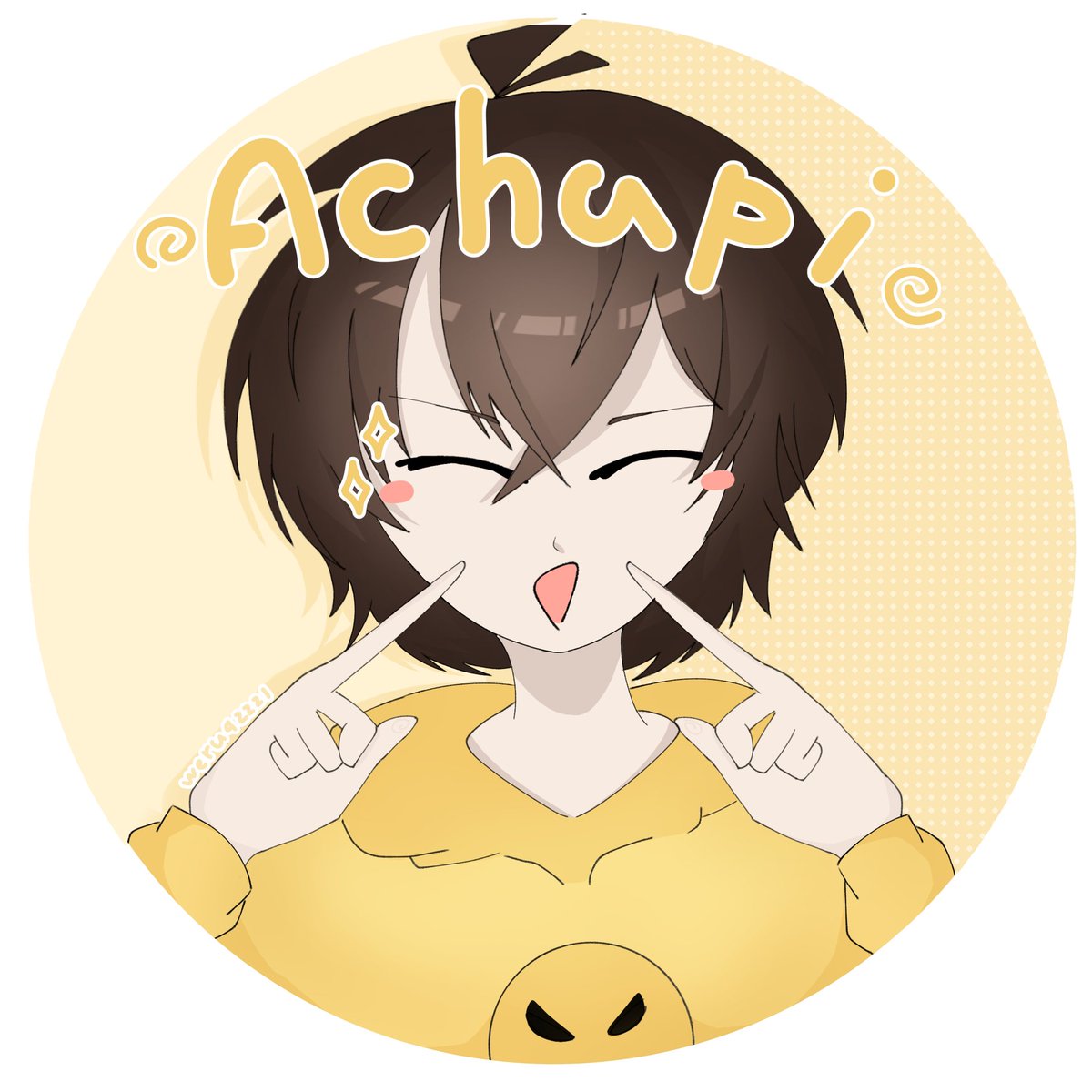 weruqzzz1's tweet photo. ๐ค #achapi #achapiart @Achapi_sub_ https://t.co/VcYDy3lpaM