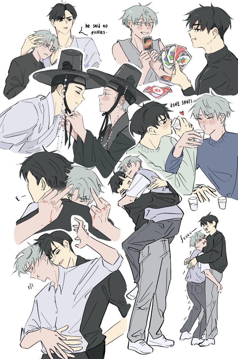 nius0502's tweet image. lots of #ivantill doodles