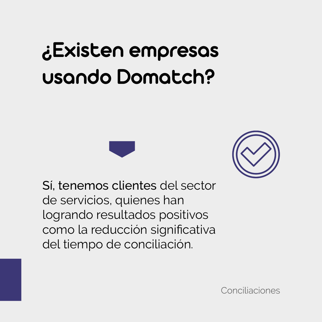 ArquitecSOFT_'s tweet image. DOMATCH, la solución para tus conciliaciones. Desliza 👉y encuentra respuestas claras.

#ConciliaciónAutomática #GestiónDeDatos
#ProcesosEficientes #AutomatizaciónDeProcesos