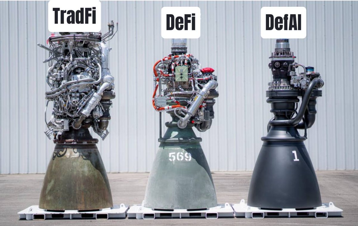 ionet's tweet photo. Cloud computing is expected to be a $2.5T market, and decentralized clouds are < 1/1,000th of that now. Agents are going to completely abstract away the complexity stonewalling people from using DeFi

DefAI is the rocket engine, @ionet is the propellant https://t.co/xqpOAyGOxX