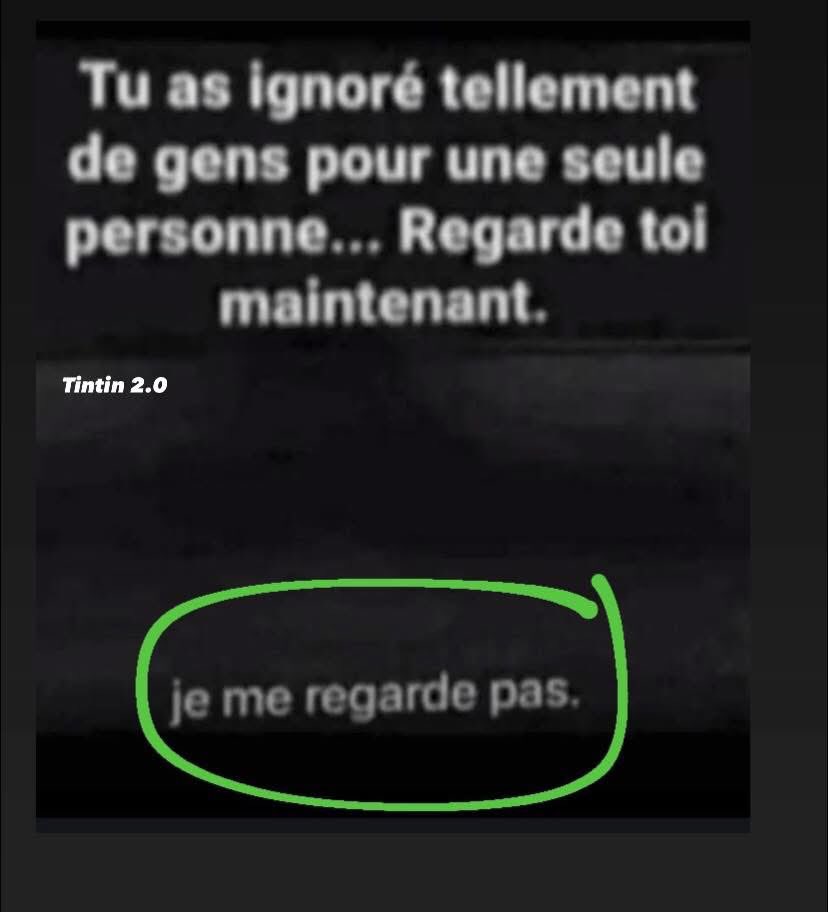 rabbikabamba's tweet photo. 🤣🤣🤣🤣🤣🤣je ne me regarde pas voilà ☹️☹️ https://t.co/O9AZTv87ri