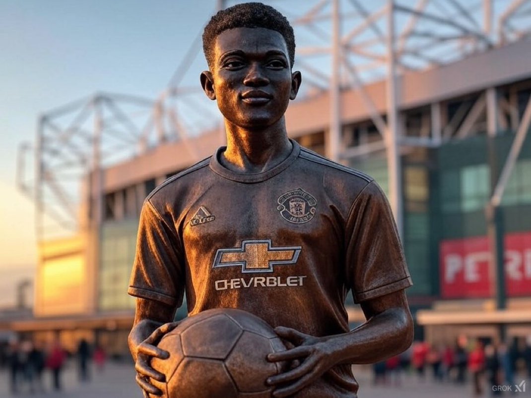 FootyHumour's tweet photo. Outside Old Trafford tomorrow: https://t.co/qOIB1fbo8b