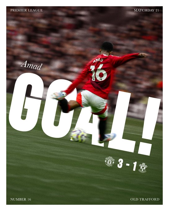 ⚽️⚽️⚽️

#MUFC || #MUNSOU