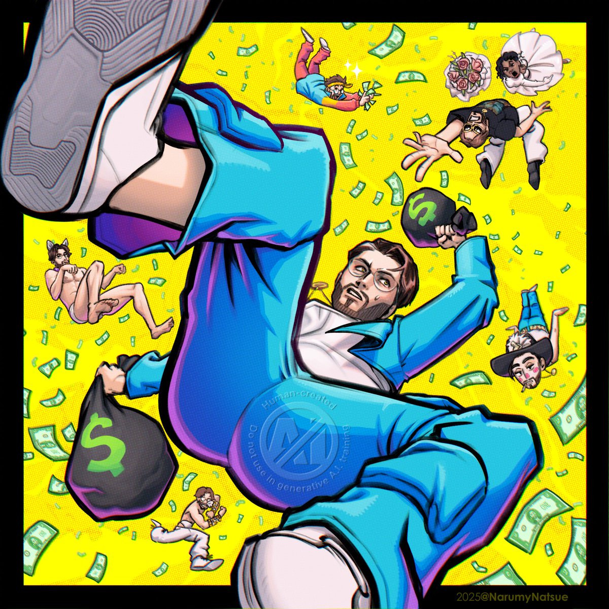 NarumyNatsue's tweet photo. π΅ One to the kidney, two to the domeπ΅
This is my entry for bbno$ artwork contest!
#twoart https://t.co/A2H7rIqaNM