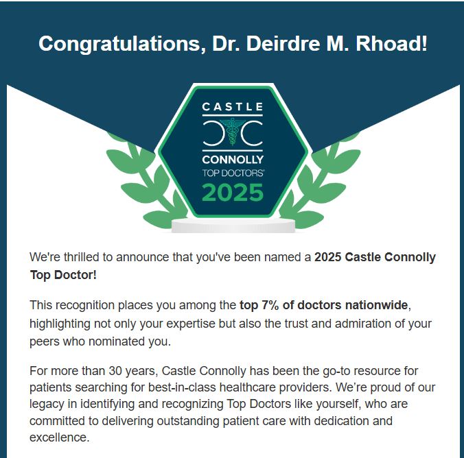 Rhoad_to_Beauty's tweet photo. Congratulations to Dr. Rhoad on her 7th consecutive nomination as a Castle Connolly Top Doctor! Dr. Rhoad is honored to be recognized annually since 2019 among the top 7% of doctors in the country.
🏆🏆🏆🏆🏆🏆🏆 #CCTopDoctors #RhoadtoBeauty https://t.co/luoFRhW9uC