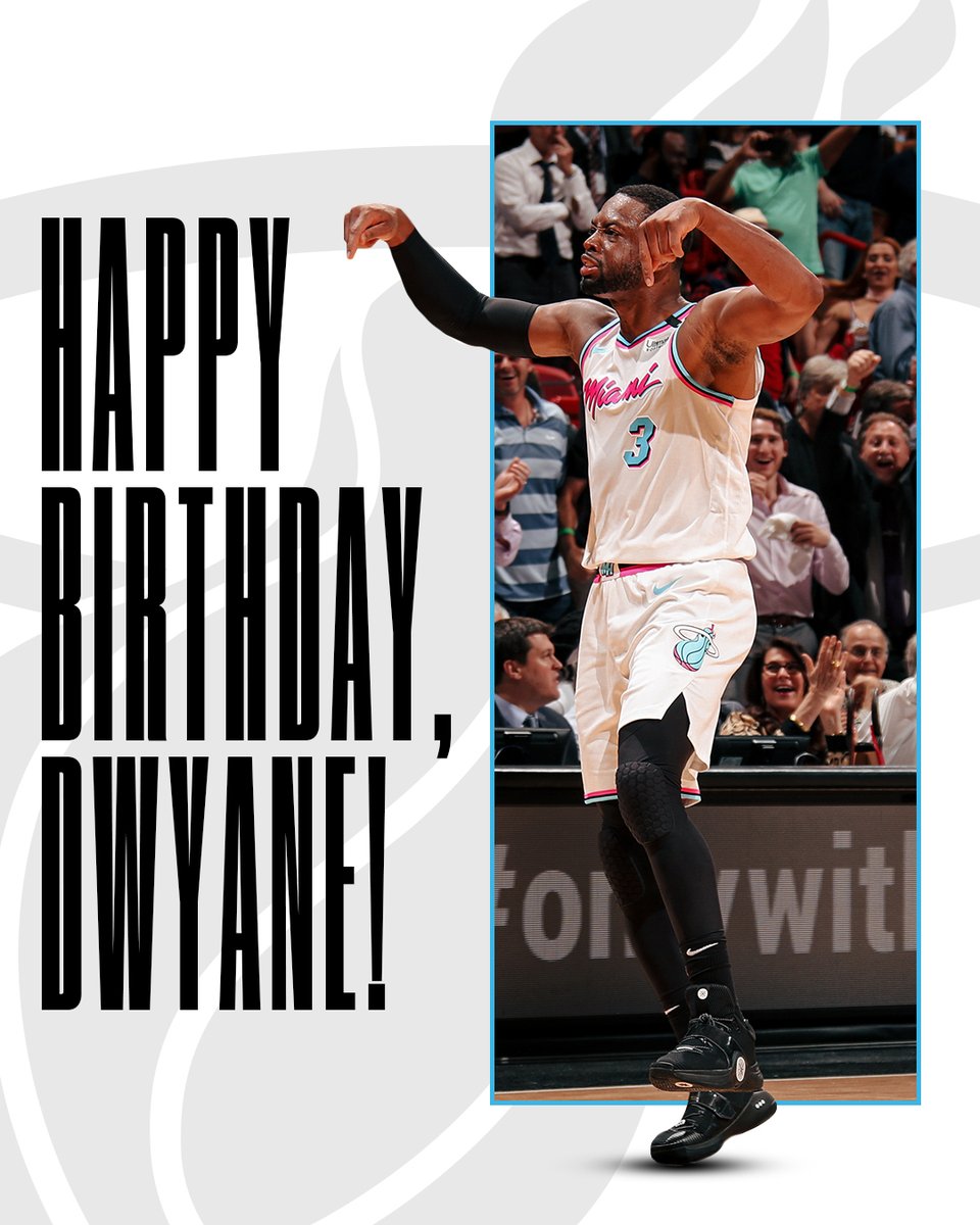 MiamiHEAT's tweet photo. Always his house ⚡️

Everybody show @DwyaneWade some birthday love! https://t.co/YiExlDAP3Z
