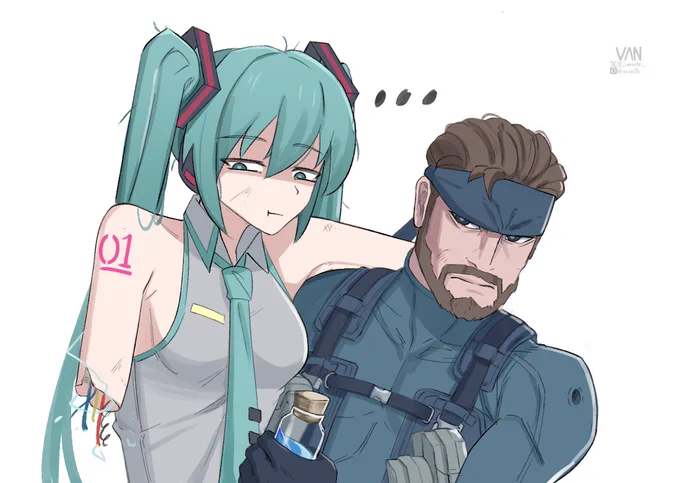 miku and snake from fortnite