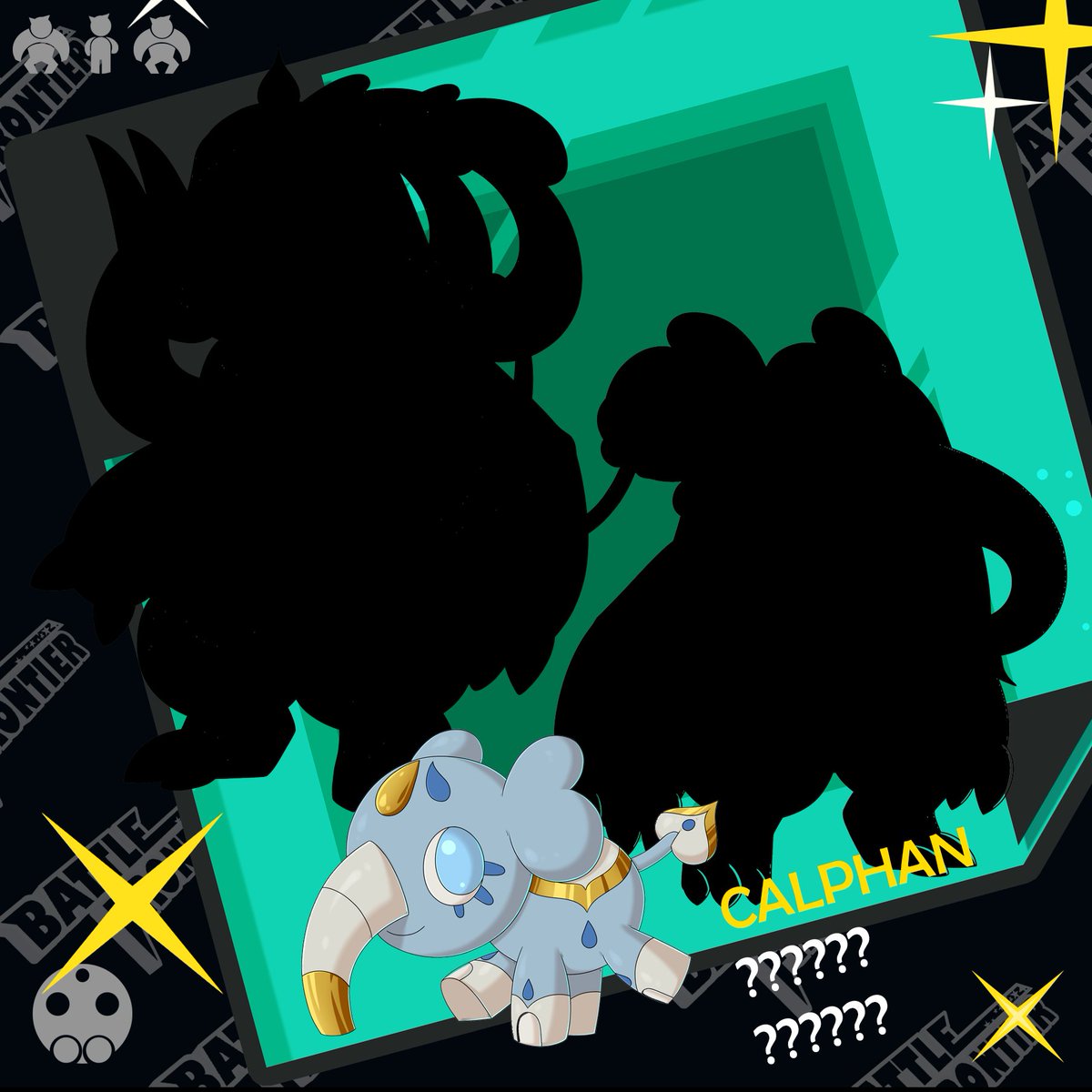 battlefrontier_'s tweet photo. ✨🐘✨#battlefrontier #indiegame #fakemon #battlebeasts #monstercapture #monster #gamedev #elephant A curious Calphan crossed your path. To your surprise it seems to have taken a liking to you. What might it look like after some training? https://t.co/R6wRGkdMDK