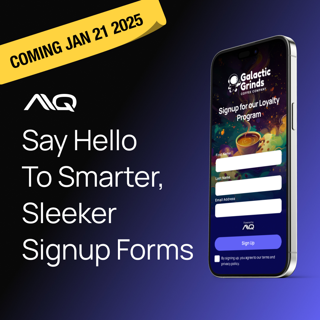 Alpine_IQ's tweet photo. Say hello to smarter, sleeker signup forms - coming next week to AIQ 🙌

Starting January 21, 2025, AIQ’s new signup forms make growing your audience and connecting with customers easier than ever.

What’s new?

✅ Popup forms: Custom triggers to engage visitors at the perfect moment on your site. 
✅ Streamlined creation: Build sleek, branded forms with a simplified UX.
✅ Customizable designs: Match your brand for a seamless experience.
✅ Smarter insights: Track views, signups & conversion rates all in one place

Ready to make 2025 your most engaging year yet? 🔥

📅 Mark your calendar: The update goes live on January 21.
🔗 Sneak peek in our blog: https://t.co/sWRxuhFUwJ