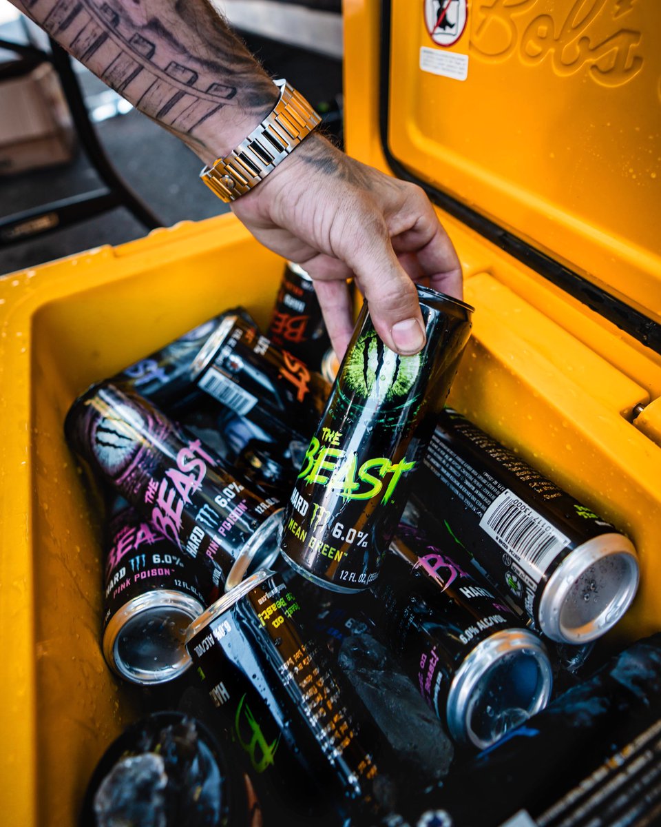 BeastUnleashed's tweet image. If the cooler looks like this… it’s time to party! 😈🍻

#TheBeastUnleashed #LFG #PartyOn