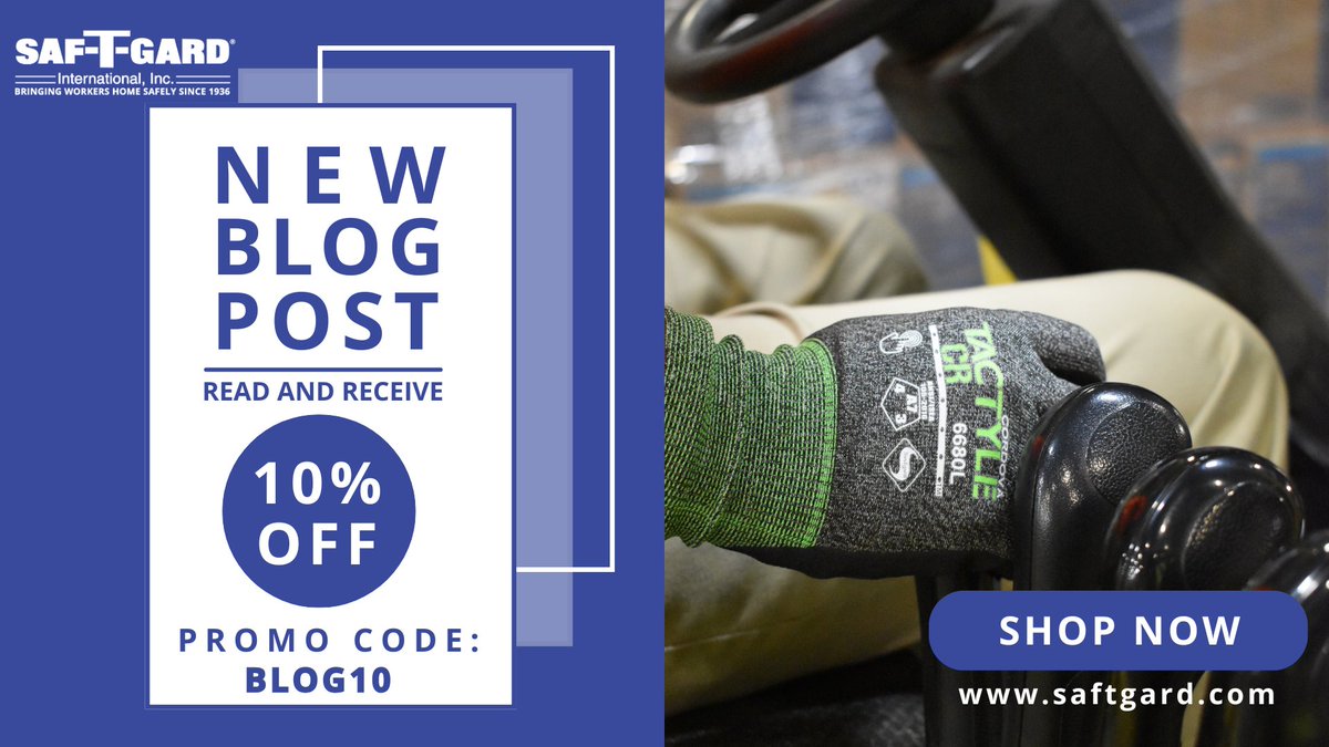 saftgard's tweet image. Check out our new blog, "Understanding the Changes to New ANSI/ISEA 105-2024 Standard". bit.ly/4hgyTMf 
Don't forget to take advantage of 10% off on saftgard.com by entering promo code BLOG10 at checkout! 

@ansi_isea #HandProtection #NewStandard #SafetyFirst