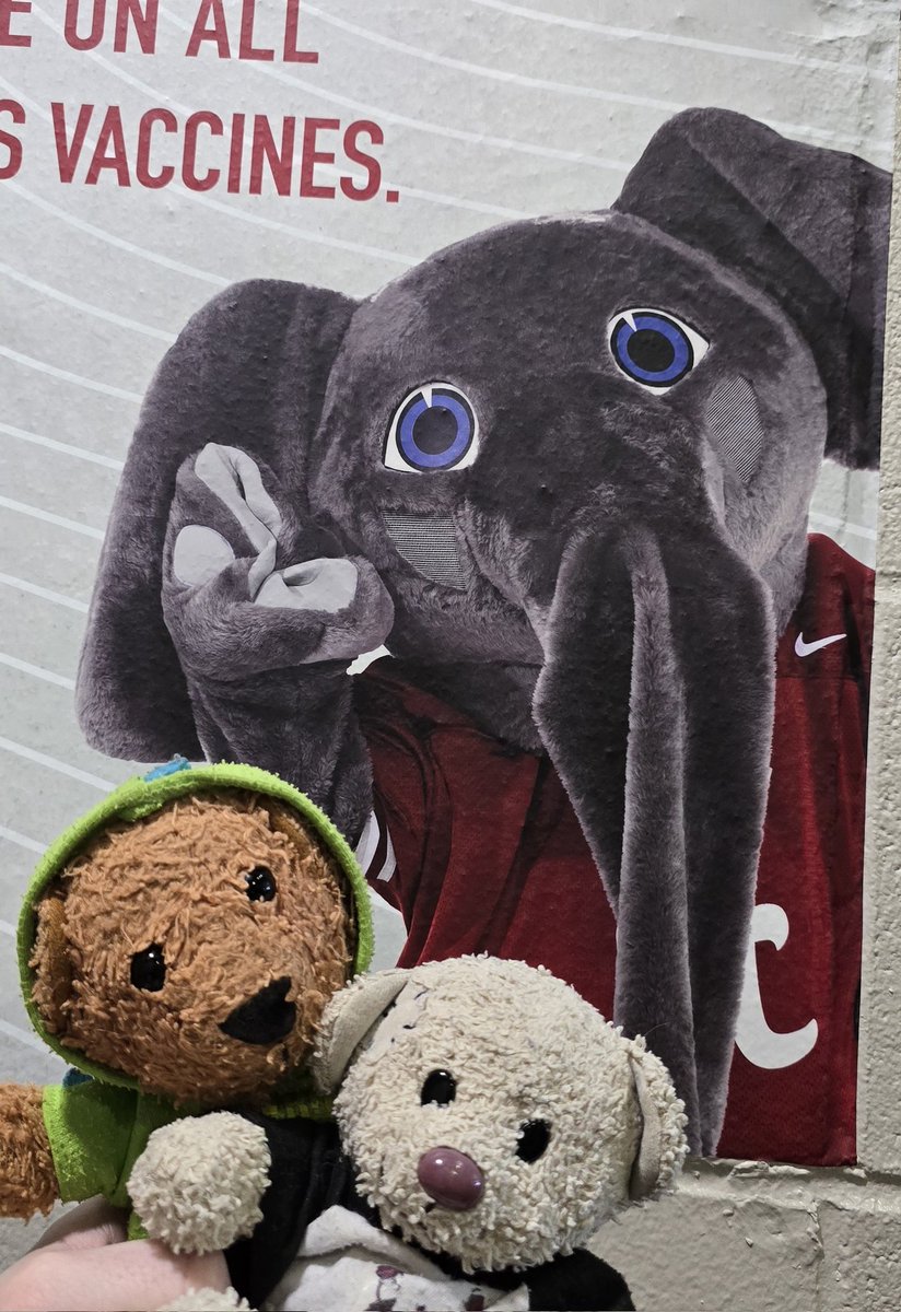 Tonight we're at <a href="/AlabamaWBB/">Alabama Women’s Basketball</a> for another Top 25 match up...... then home to see mom😊 #basketballbears 🐻🏀🐻‍❄