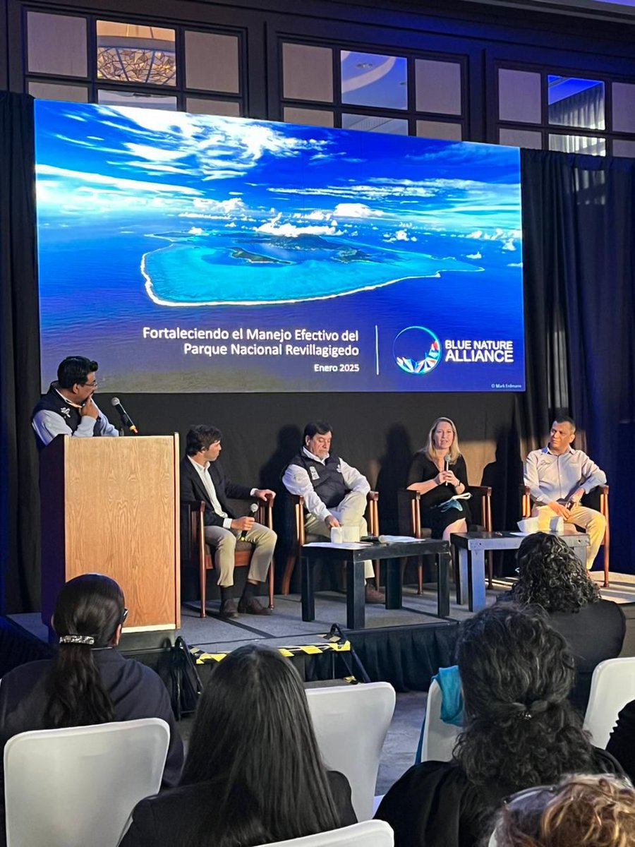 BluNatAlliance's tweet photo. The Revillagigedo National Park is a leading example of effective management. It was great to join our partners @CONANP_mx  @betadiversidad  to celebrate this milestone. They have done a great job advancing the conservation journey of this site! https://t.co/pPvW7bQ1hc https://t.co/pkoKTxCLr9