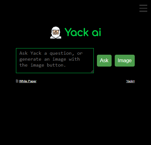 Stop by and try the new #AskYack interface! Easier to use and more mobile friendly! 

More changes coming soon.. 👀

#GPT #Ai #SolanaAi #AiEducation $YACK