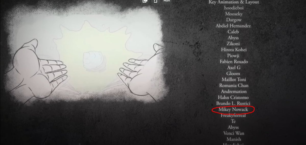 Skyhame_'s tweet photo. #AotnoRequiem #StudioEclypse First time seeing my credits in something, a thank you to everyone who joined in to watch. https://t.co/49y0UvUtVm