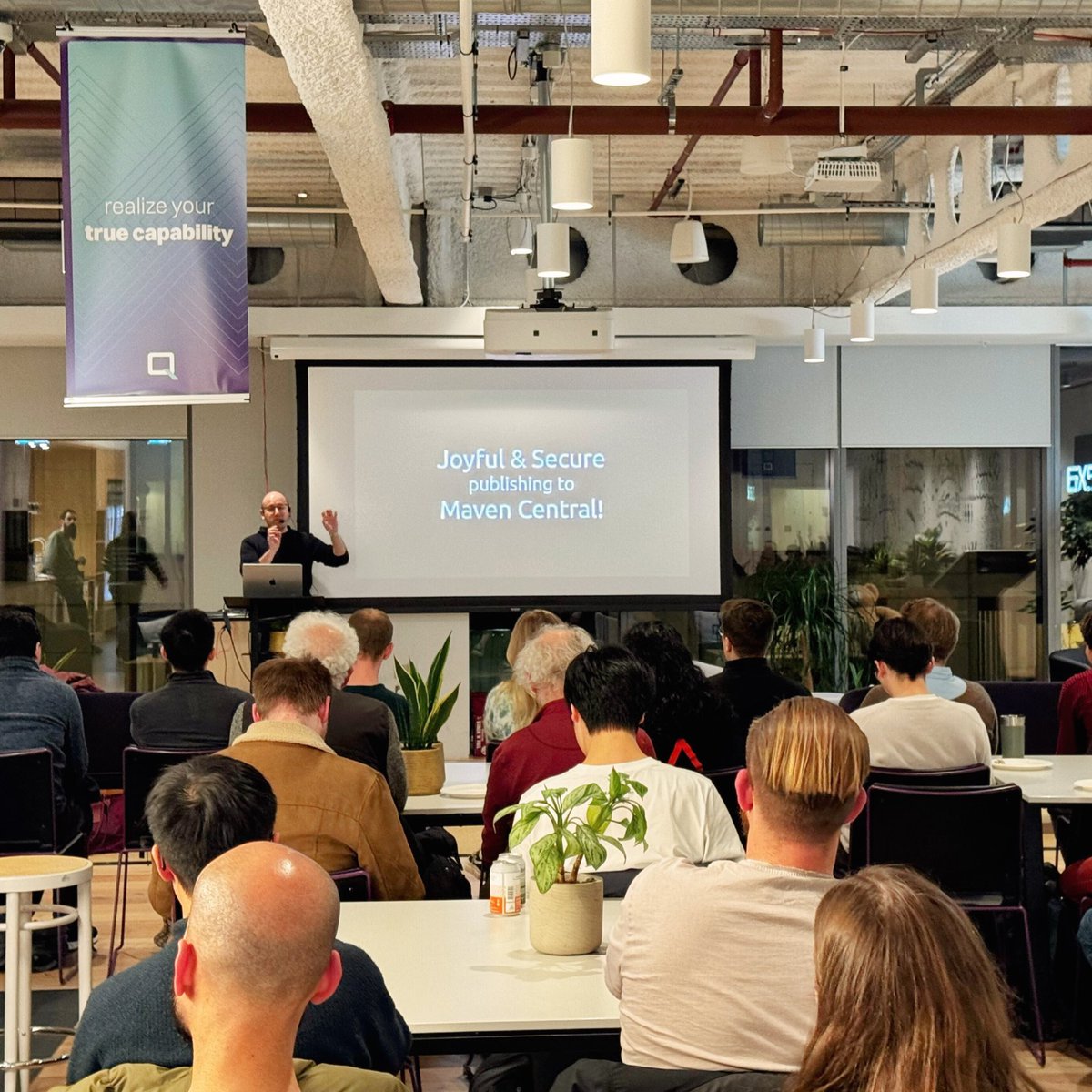 Thank you for attending yesterday's London Scala Talks! Thanks go to Quantexa for having us and to our sponsors <a href="/ScalaJobsDev/">Scala Jobs</a> and <a href="/VirtusLab/">VirtusLab</a> . Special thanks go to our awesome speakers Gabriel Asman and Roberto Tyley. See you in February!