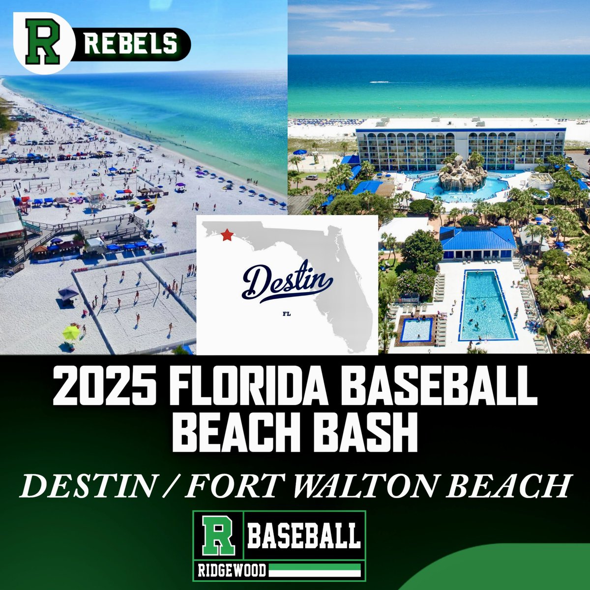RHSbaseball234's tweet photo. HYPED FOR SPRING BSBL IN 2025!
#SpringBreakTrip #OpeningDay #60Days #RollRebels https://t.co/EWSpJdvN6B
