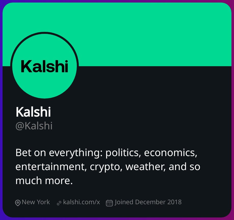 Elon Musk = out with MSM, in with prediction markets Welcome🤝