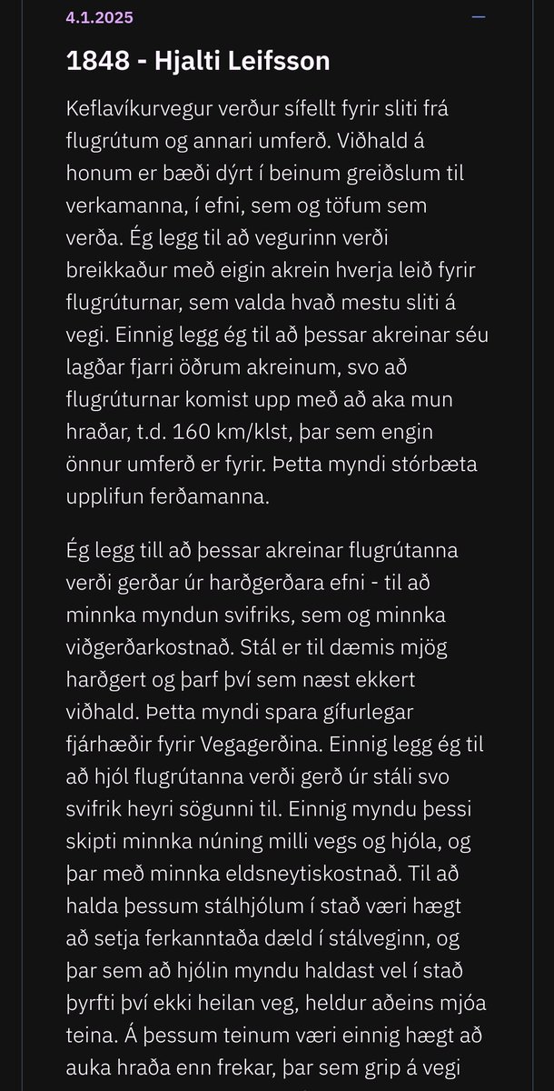 Tillagan komin í samraðsgátt.

🚅🛫