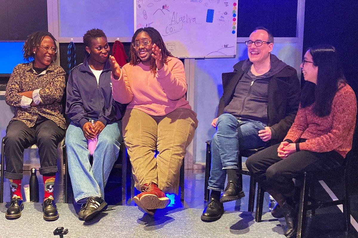 TerriPaddock's tweet image. 😢 84% of trans students, inc non-binary ones, self-harm.

So many important &amp;amp; urgent themes in @bellyotbplay. Thanks to writer Saana Sze, director @dadiowlin, actors @ShilohCoke @SamBampoeParry &amp;amp; AD @NeilMcPherson0 for discussing with me at @finborough.

bit.ly/40ceUr6