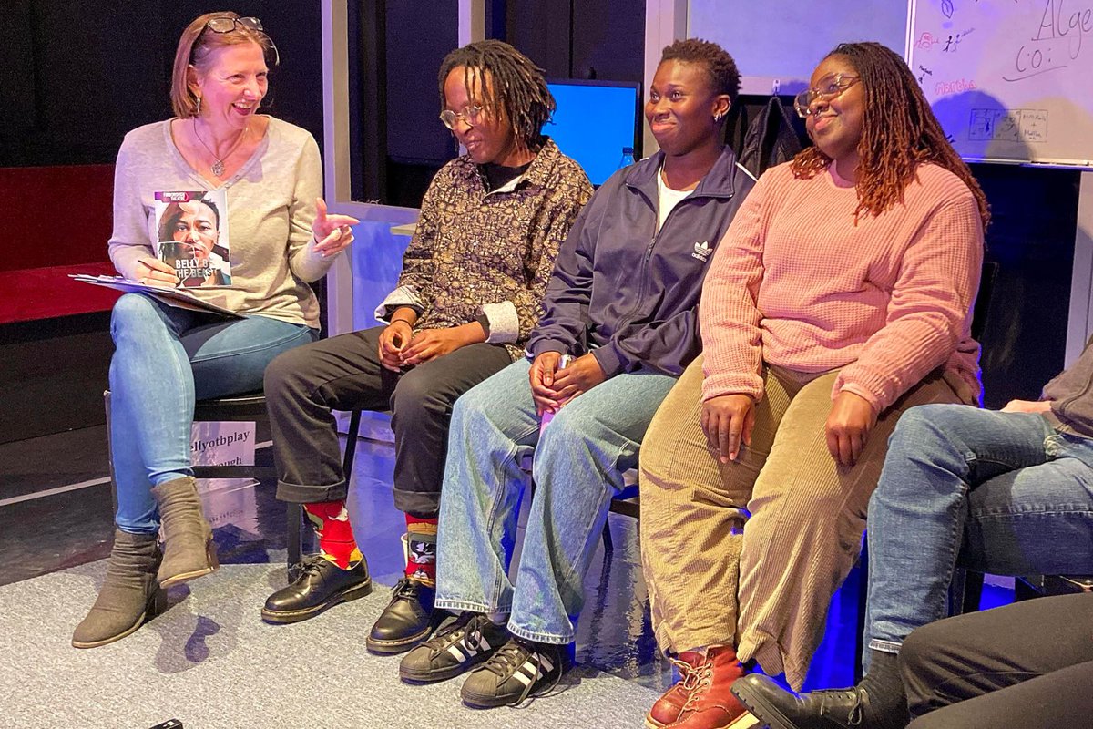 TerriPaddock's tweet image. 😢 84% of trans students, inc non-binary ones, self-harm.

So many important &amp;amp; urgent themes in @bellyotbplay. Thanks to writer Saana Sze, director @dadiowlin, actors @ShilohCoke @SamBampoeParry &amp;amp; AD @NeilMcPherson0 for discussing with me at @finborough.

bit.ly/40ceUr6