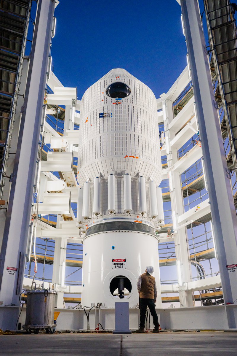 The Haven-1 primary structure qualification article has been successfully installed on our test stand. We are now gearing up for an extensive test campaign, during which we will simulate the loads and internal pressures the structure will endure during ascent and on-orbit