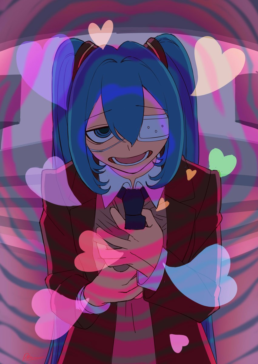 #初音ミクイラスト  Monitoring <3