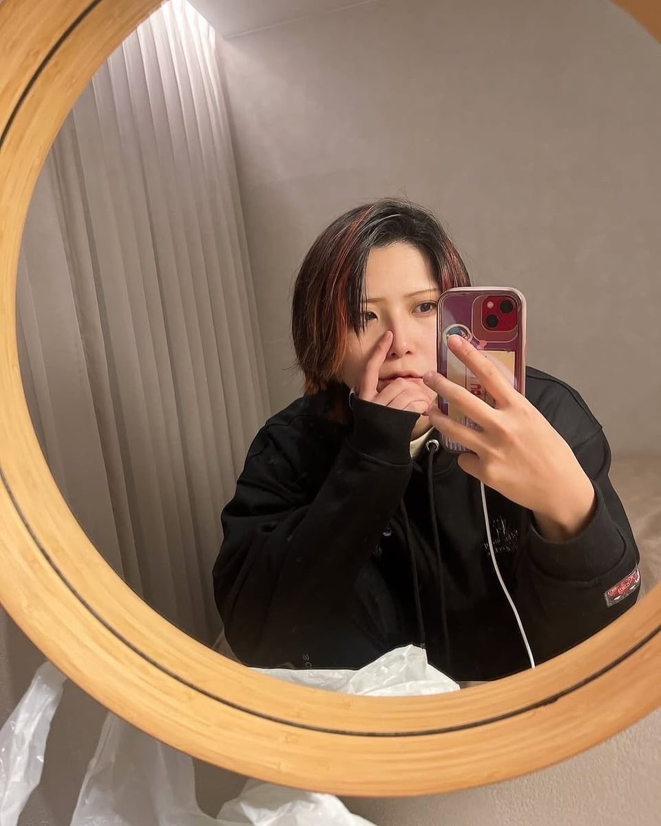 rosetotheace's tweet image. i felt handsome today.  ☺️