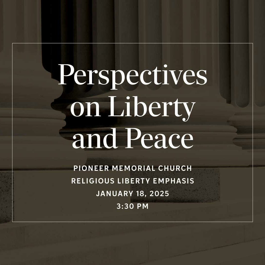 Join us for "Perspectives on Liberty and Peace" at Pioneer on Jan 18 at 3:30 PM ET! Featuring Bill Knott, Shane Anderson, &amp; Jennifer Woods. Attend in-person or livestream at pmchurch.org, YouTube, or Facebook. Don’t miss it!

#ReligiousLiberty #CivicEducation