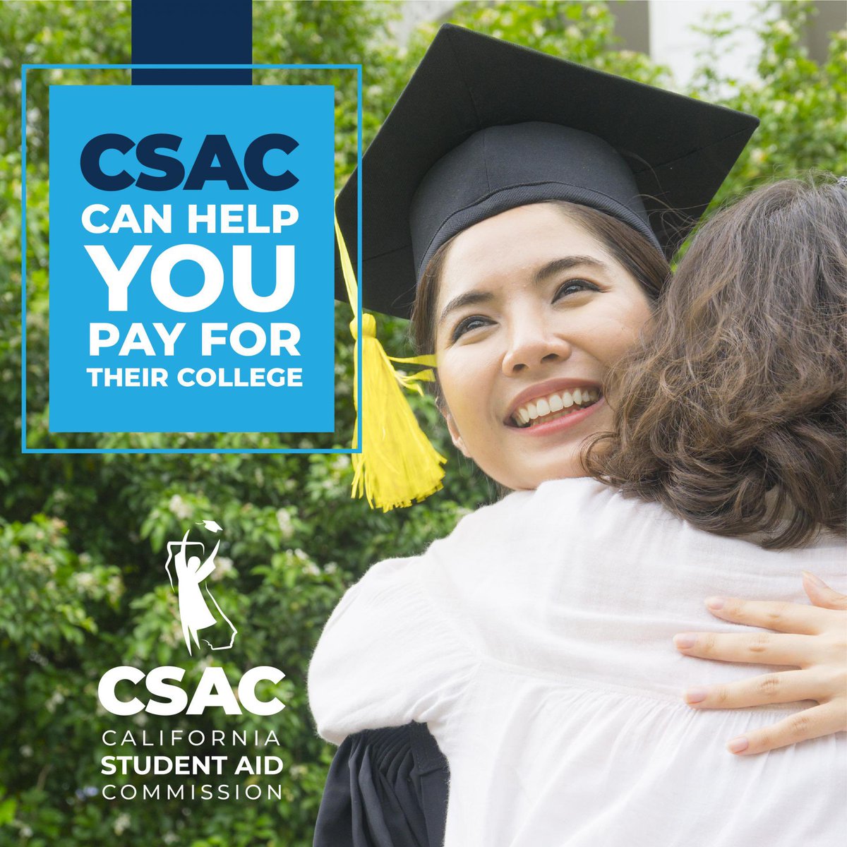daisygonzales's tweet photo. @PIQEUSA @CaliforniaPTA  Confused about financial aid for your child’s education? The California Student Aid Commission is here to help YOU.   Visit us at
 https://t.co/cjviqSXL6Z
@castudentaid https://t.co/OKCHaxQHyQ