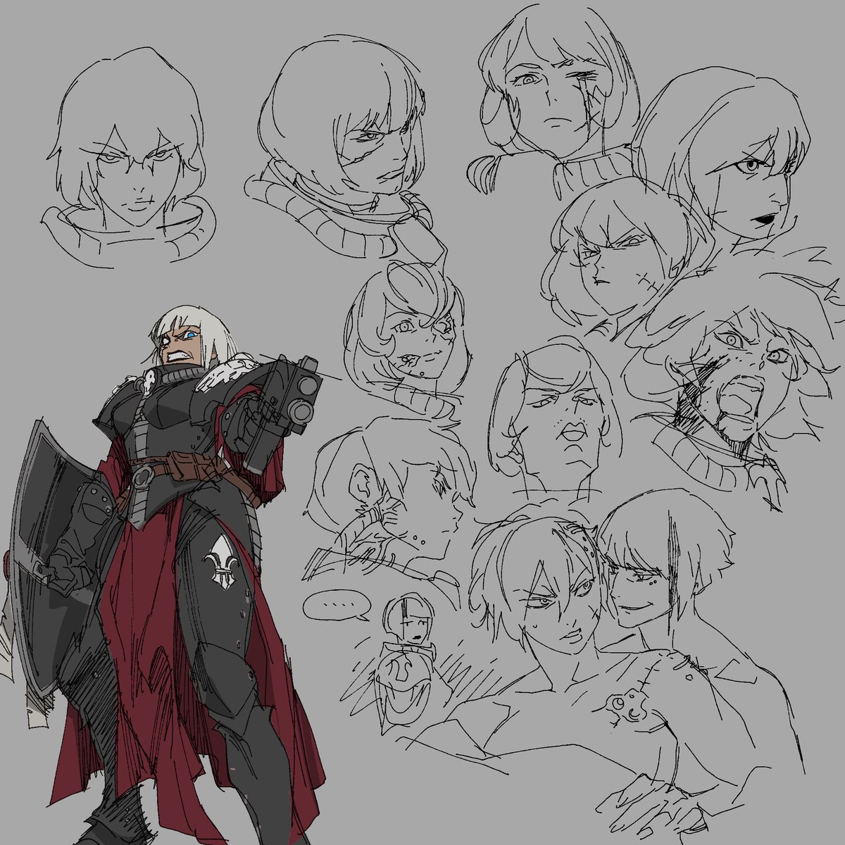 woong_key's tweet image. #warhammer #AdeptaSororitas