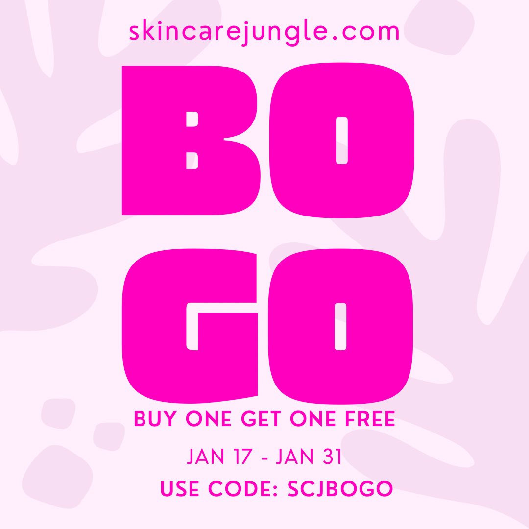 moclinical's tweet photo. 🌴 Big news from the jungle! 🌴 From Jan 17–31, it’s BOGO time at https://t.co/QWvLNVP3pI! Buy 1, Get 1 FREE on your faves. 🛍️ Use code SCJBOGO at checkout &amp; stock up before it’s gone! #BOGO #SkincareDeals #skincare #SkincareSale #skincarejung #Moclinical #MagnoliaOrchid https://t.co/ur4axy4wcB
