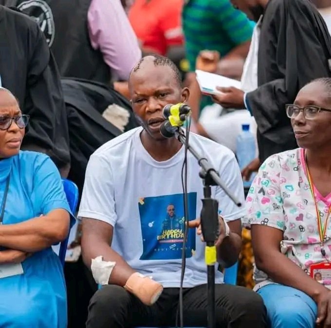 life_Info__'s tweet photo. 🚨#RDC_KINSHASA‼️D’après notre correspondant à Lemba, Djanny #MATALI victime des Kulunas n’est pas mort, il est bel et bien hospitalisé au Centre Saint Gabriel de LEMBA / terminus. #lifeinfo
@life_Info__ https://t.co/1vWR5U5azR