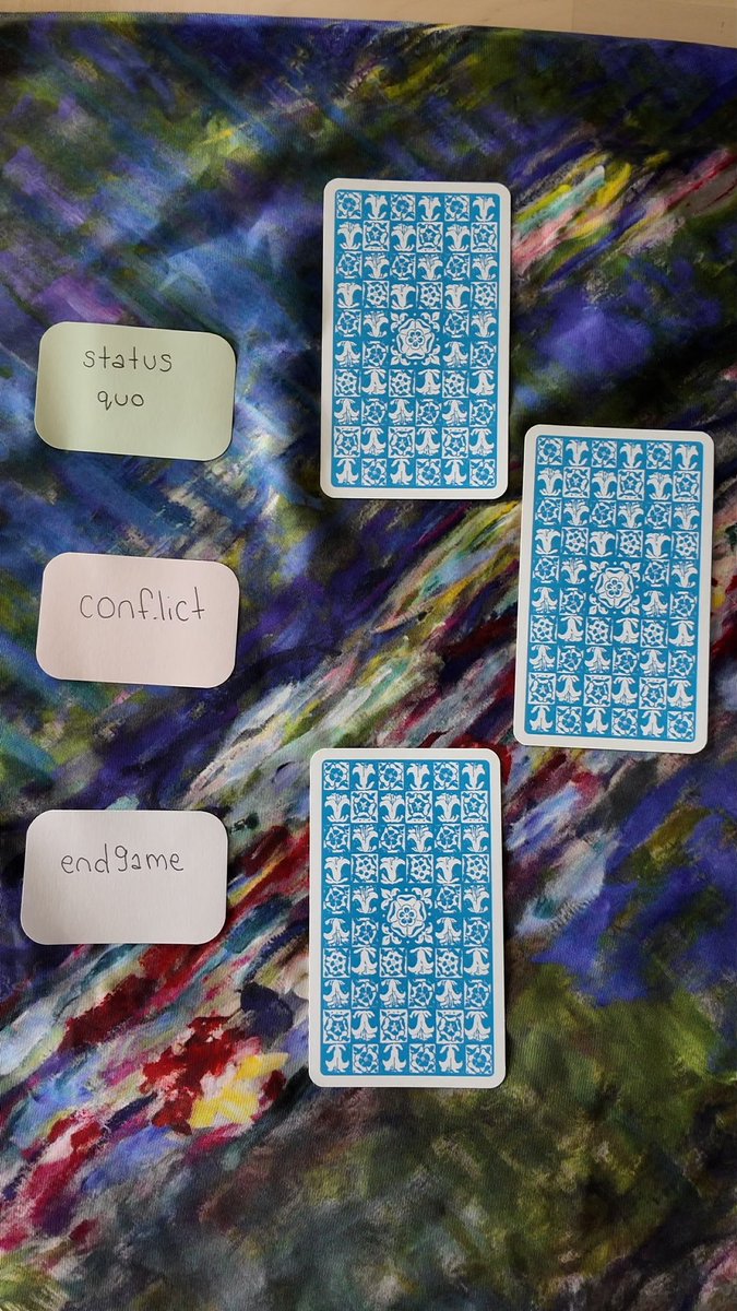 Anyone else ever use tarot in their novel brainstorming phase? Just me?

#WritingCommunity