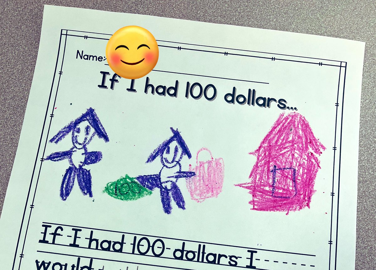 Happy 100th day of school! 🎉🤩💜🚀🥳 #WarrenWill