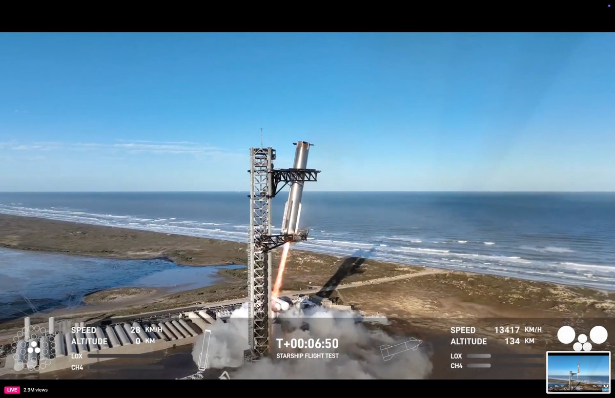FormidableSpace's tweet photo. A *perfect* catch by SpaceX!  Glorious to watch!
@SpaceX https://t.co/OPhlR4NwY4