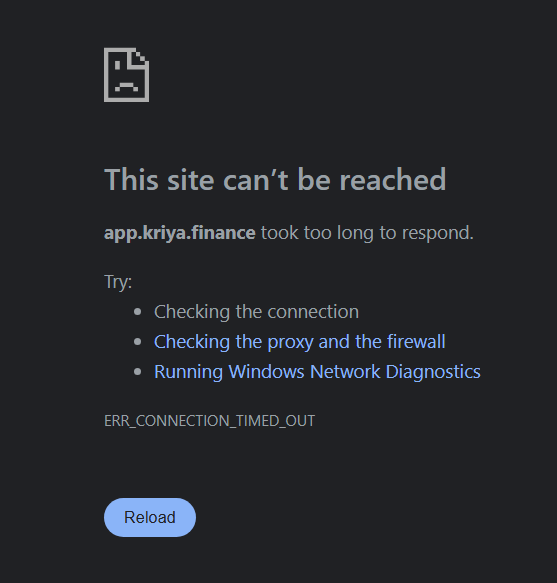 AbelaXV's tweet photo. @KriyaDEX am facing a problem in the web, both https://t.co/Mu1K0v7CtL &amp; https://t.co/YJwYeBhE3K
they says can't be reached, anyone facing this problem ? https://t.co/UIWSqRdwRr