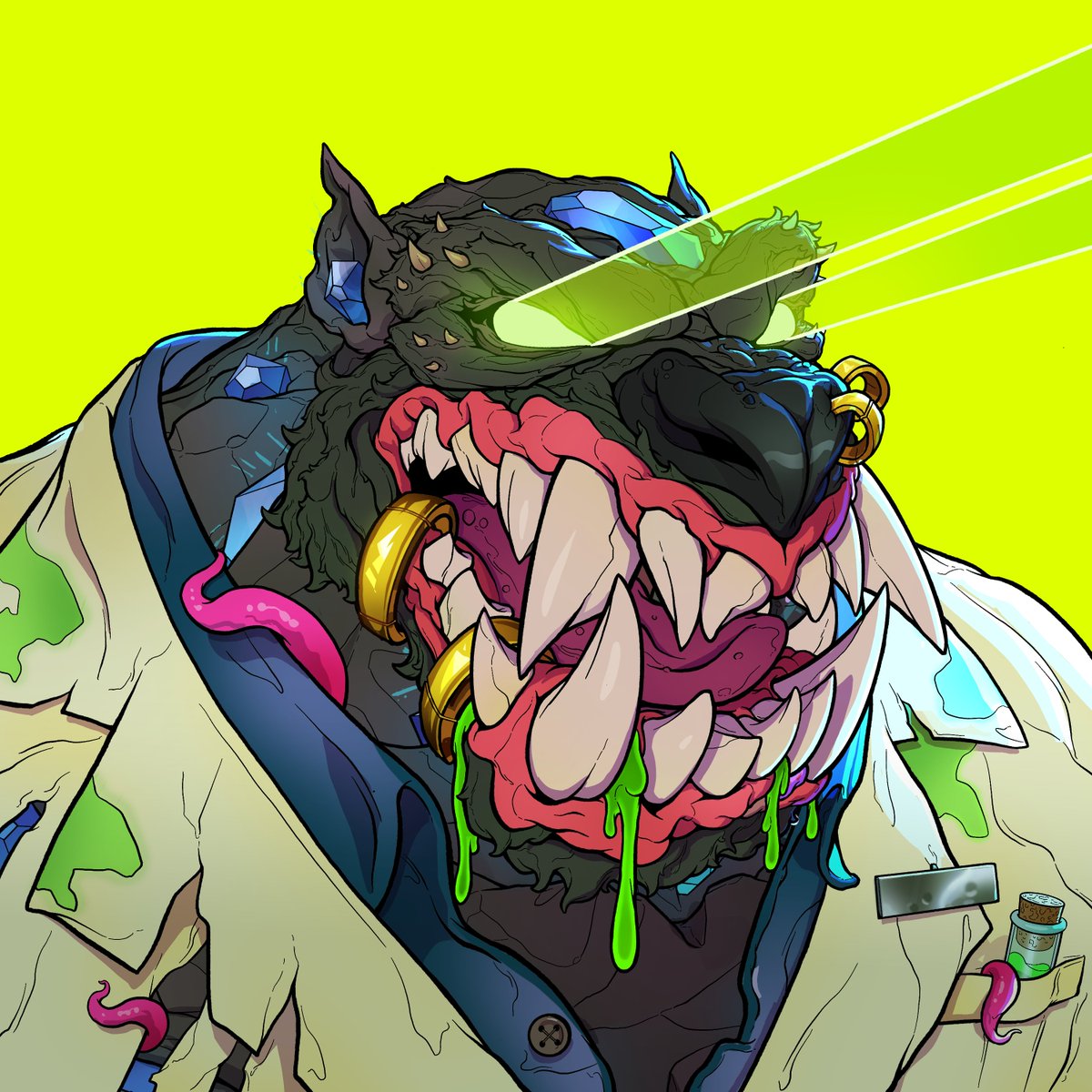 MutantHounds's tweet photo. A quest to cure Serum Sickness or a twisted path to power.

No matter the side, Fusion is inevitable.

Experience the latest chapter in the Hounds Saga to earn:
• $SERUM
• Serum Passport
• Hideout Reputation
• $SERUM multipliers
• 3D Model
• Discord Role https://t.co/RO6Z4j6jQl