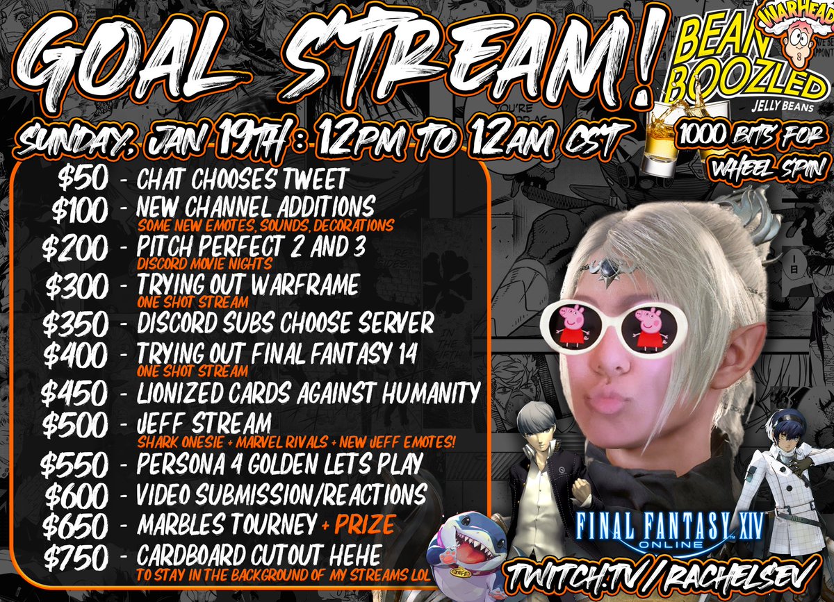 Incinerae's tweet photo. THIS SUNDAY!! 1/19 @ Noon CST
We’ll be playing some Marvel Rivals, Metaphor ReFantazio, & Baldur’s Gate 3!
I’ll also be building a lil Pokemon Groudon model kit hehe 🫡
Bunch of fun goals! Hope to see you guys thereee 🙂‍↕️🧡