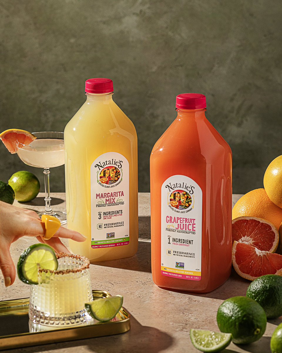 Unrivaled freshness that always serves as world-class mixer. 🍋 Crafted with care &amp; the finest ingredients, Natalie’s Juices are made to elevate your #DryJanuary. ✨ #DrinkNatalies

Where to buy Natalie’s ➡️ orchidislandjuice.com/where-to-buy