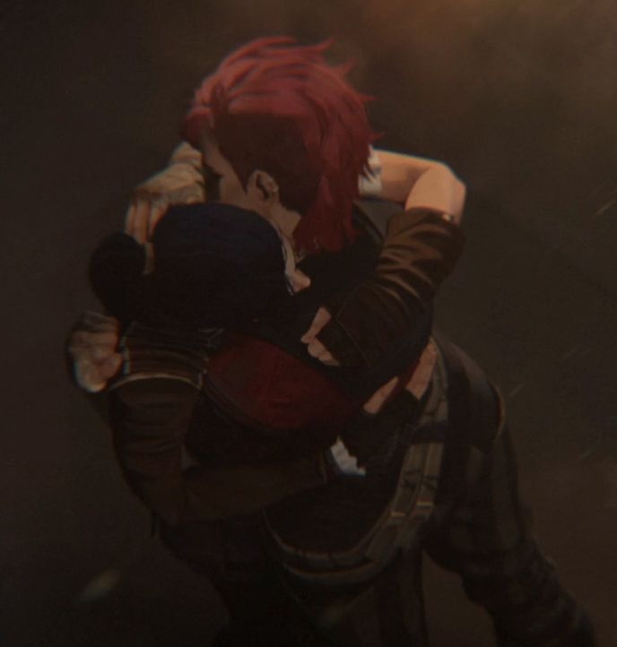 W1TCHCHlCK128's tweet photo. i just officially processed that Caitlyn and Vi live together now.. wait you DONT understand.

 The domestic Caitvi you see in the fanfics.. It's REAL. They love eachother so much that they want to live every single DAY together. In THEIR house. It is CANON. ARE U HEARING ME??/ https://t.co/yxXMEV5WA8