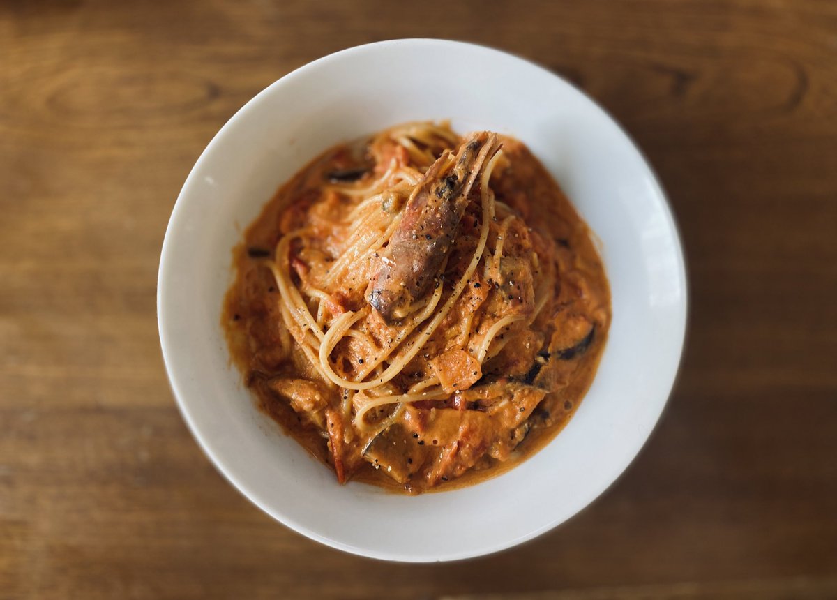 2ges2's tweet photo. 🦞 #unicook 🍝 https://t.co/mrsdPdW51a