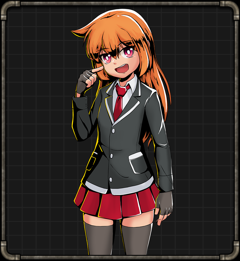 Dez_sprites's tweet photo. Hi there!
First attempt at recreating the Metal Slug Attack illustration style.
Your feedback is welcome!
.
.
.
I don't remember the reason why Laurie wears a school uniform...
#MetalSlugAttack #MetalSlugAttackReloaded #OC https://t.co/C4c4OncjK6
