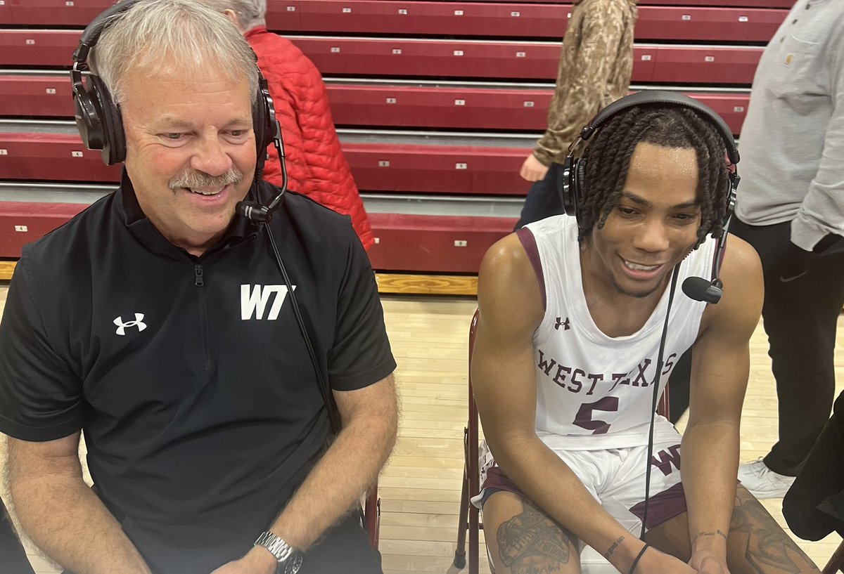 <a href="/WTAMU_MBB/">West Texas A&M Men’s Basketball</a> wins big tonight at home against WNMU. <a href="/jettnicholas1/">Nicholas Jett</a> was fantastic scoring 18 points &amp; dishing out 3 assists. The Buffs played great team🏀 5 players score double figures. Defense forces 20 turnovers with 9 steals &amp; 9 shot blocks! 🦬