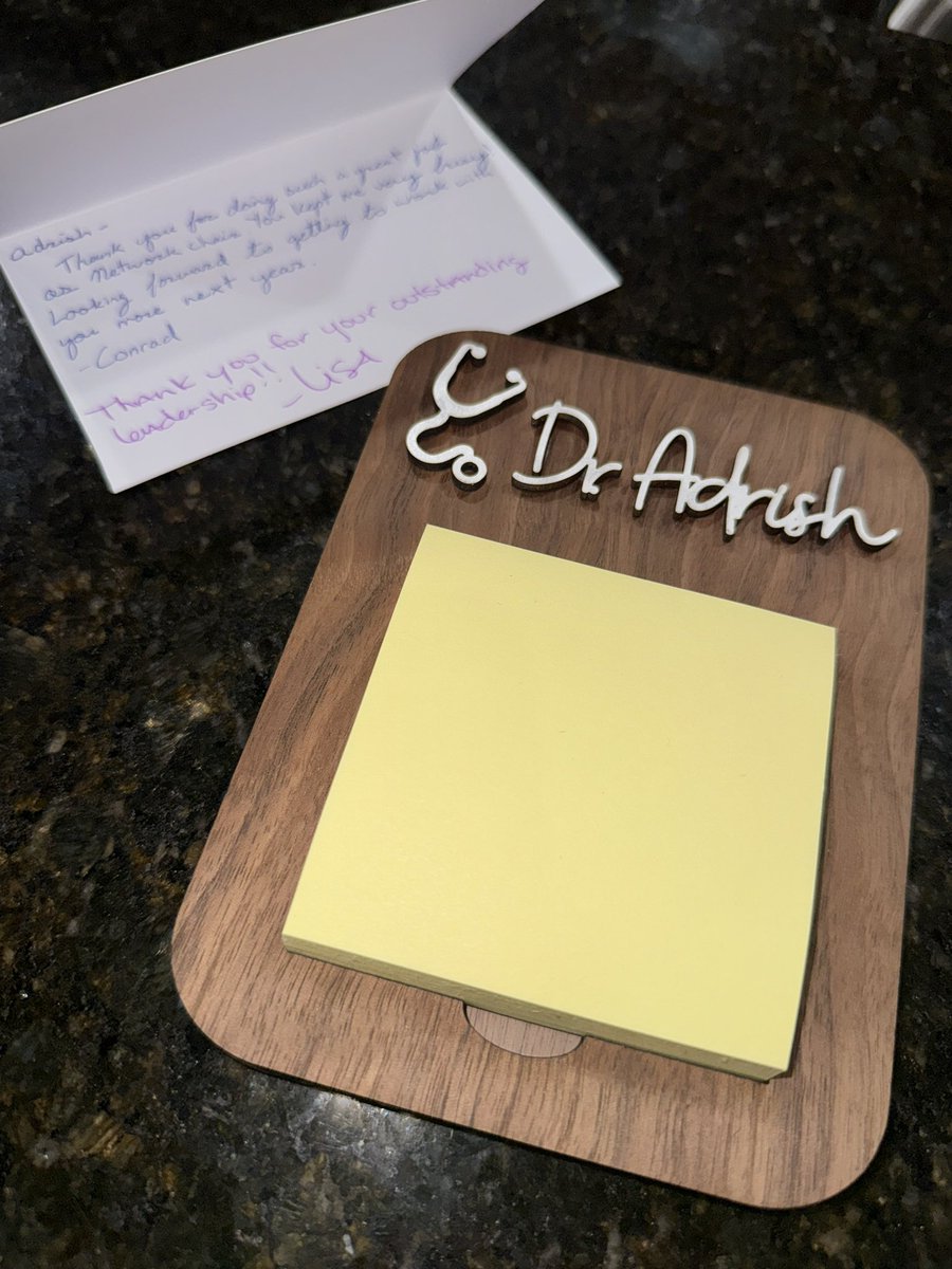 Big thanks to Conrad and Lisa for the surprise gift! So grateful for the thoughtful gesture. Excited to continue working with you both at the Council of Networks for next couple of years 🎁😊 

#Teamwork #Grateful <a href="/accpchest/">CHEST</a> <a href="/CHESTAirways/">CHEST Airways Disorders Network</a>